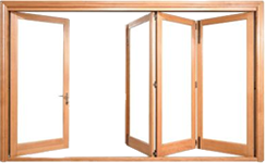 Timber Bi fold doors