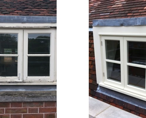 Replacement of casement windows