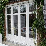 Timber bifold doors in Finchley