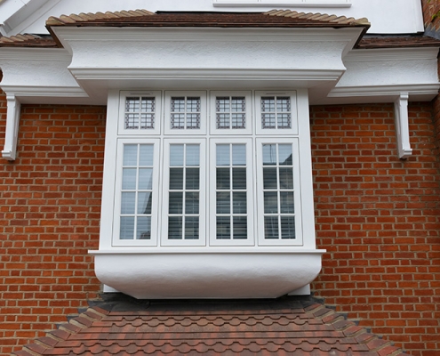 Timber window installation in Cricklewood