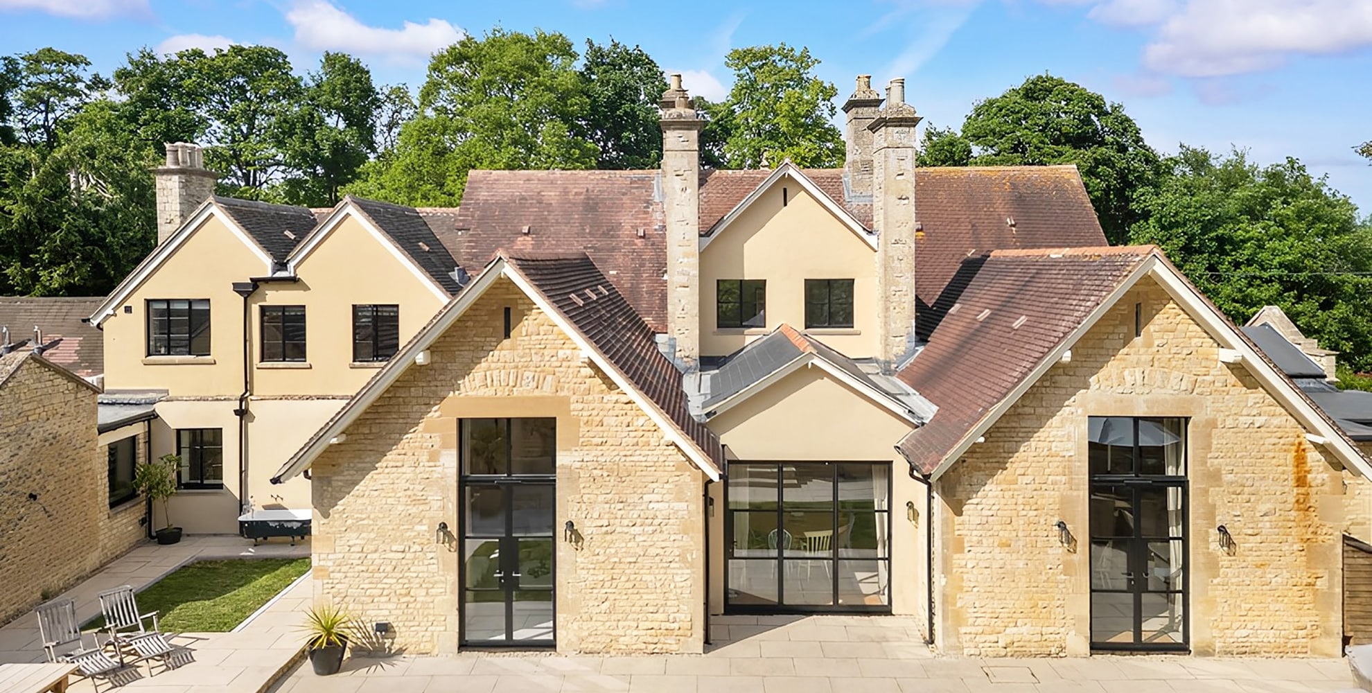Beautiful house with Origin doors and windows installed